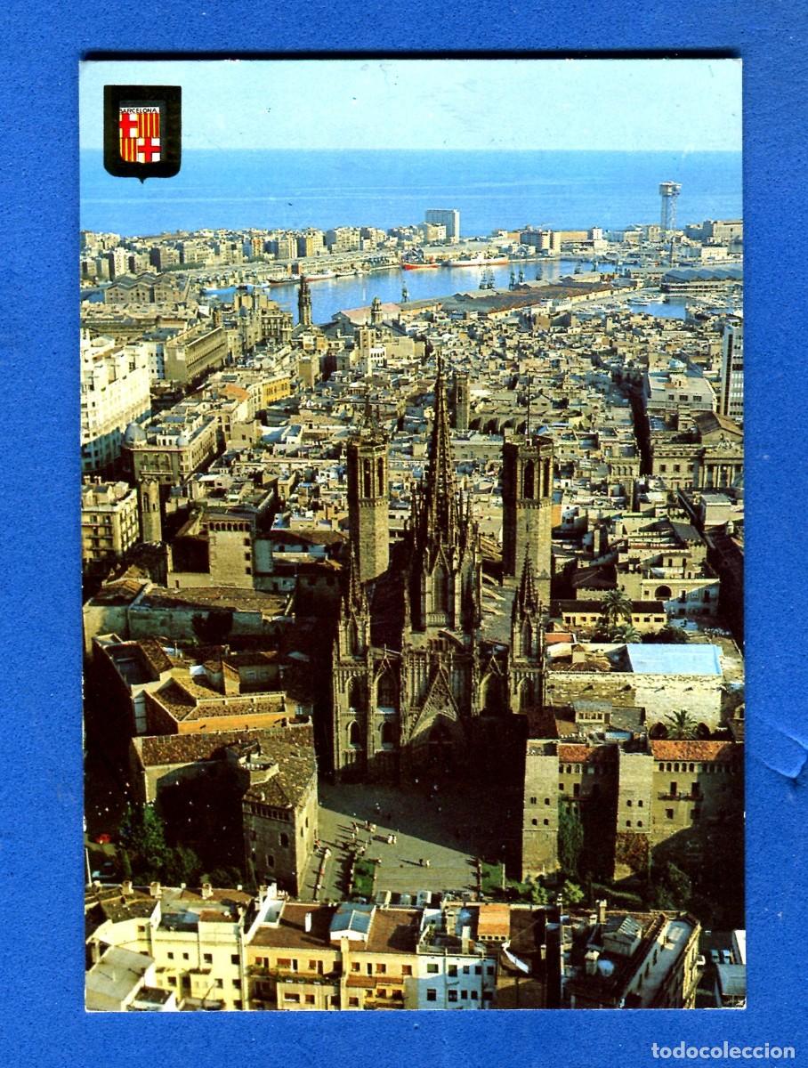 Postales: POSTAL CIRCULADA BARCERLONA 90 EDITA ESCUDO DE ORO