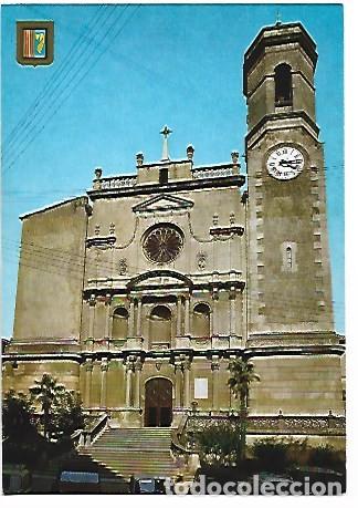 Postales: IGLESIA PARROQUIAL DE SANT ESTEBA / SAN ESTABAN PAROCHIAL CHURCH.- OLOT - GIRONA