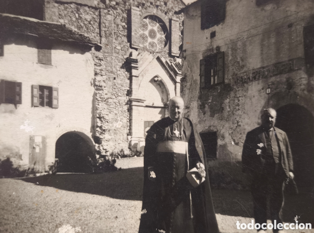 Postales: CATALUNYA SIN IDENTIFICAR ESGL&Eacute;SIA PLA&Ccedil;A POSTAL FOTOGR&Aacute;FICA ANIMADA C. 1930