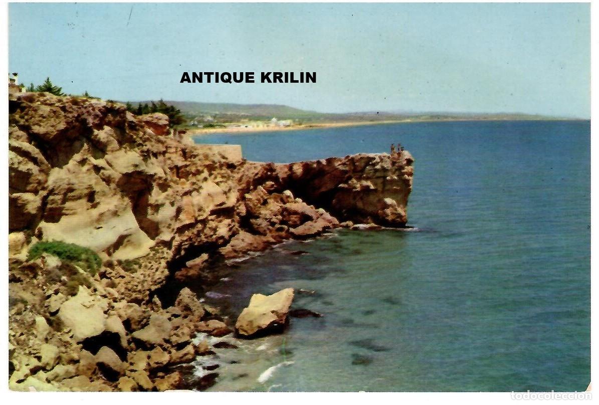 Postales: TORREDEMBARRA N&ordm; 9 DETALLE DE LA ROCAS / EDICION RAYMOND / FRANQUEADA