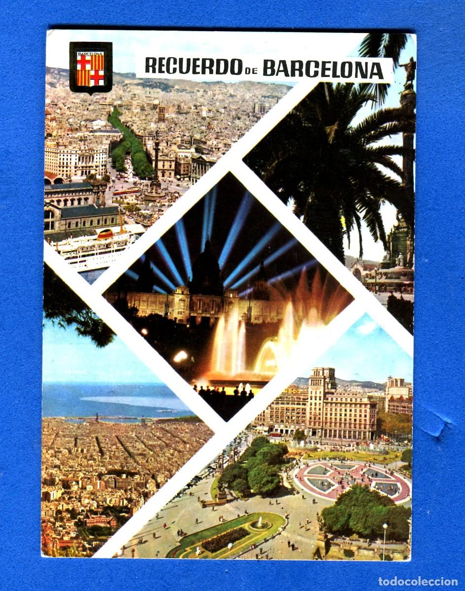 Postales: POSTAL ESCRITA PERO NO CIRCULADA BARCELONA 1278 EDITA ESCUDO DE ORO