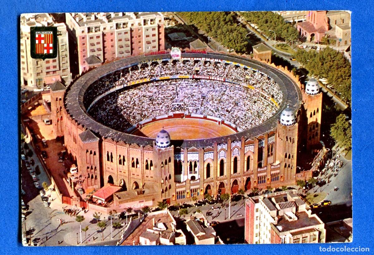 Postales: POSTAL ESCRITA PERO NO CIRCULADA BARCELONA 601 PLAZA DE TOROS EDITA ESCUDO DE ORO