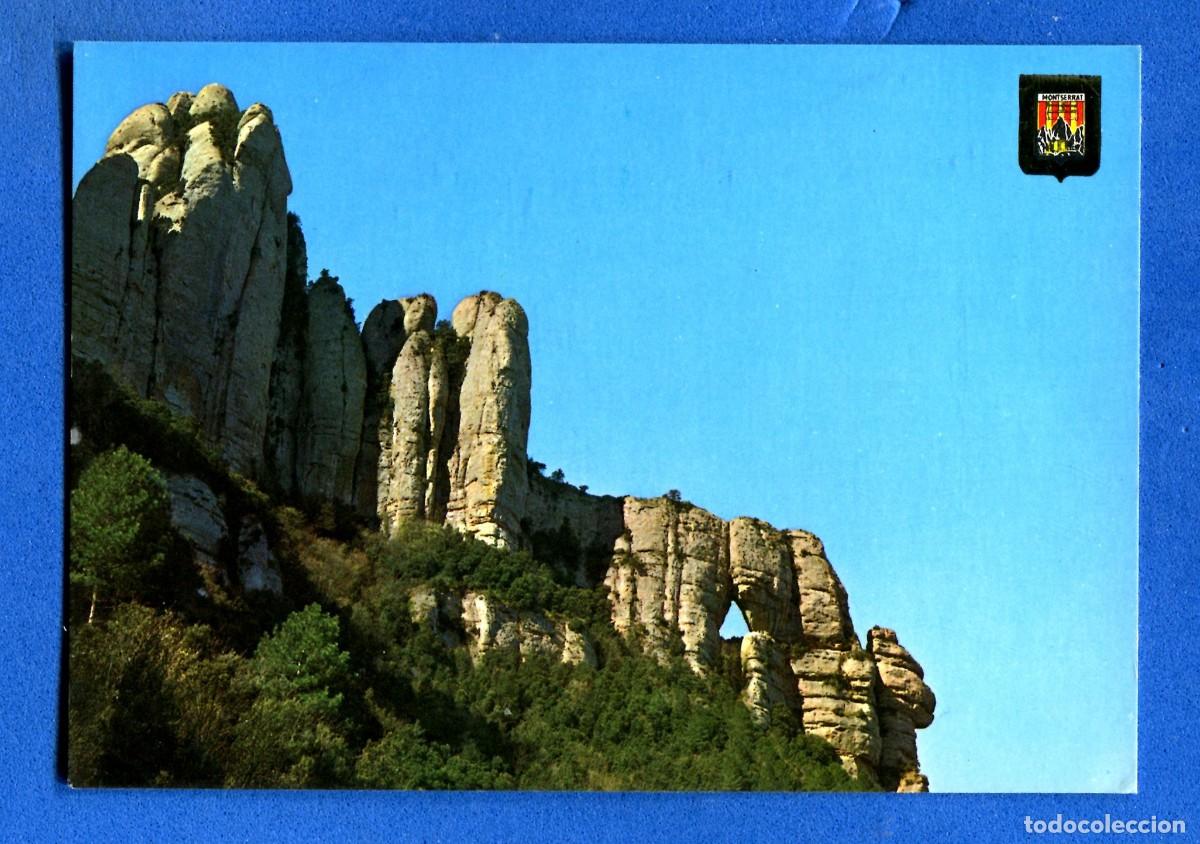 Postales: POSTAL SIN CIRCULAR MONSERRAT 90 BARCELONA EDITA ESCUDO DE ORO