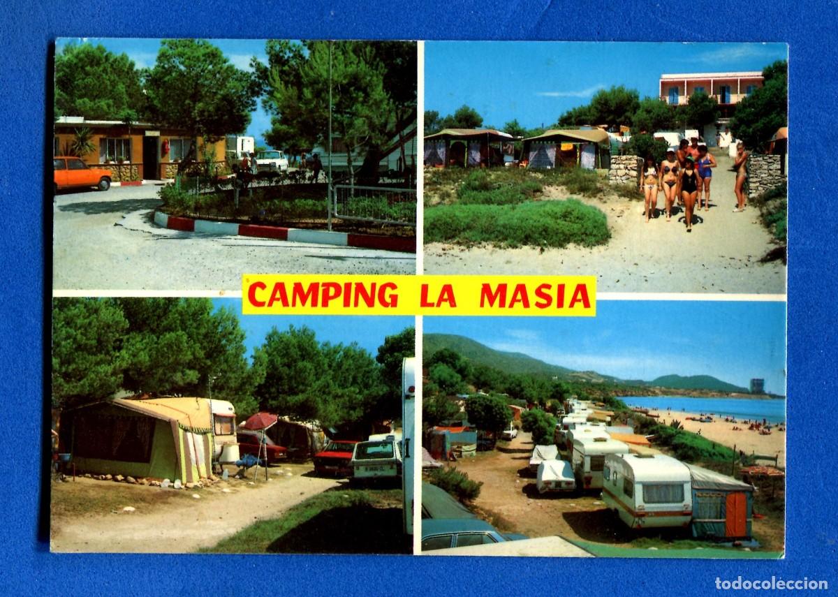 Postales: POSTAL ESCRITA PERO NO CIRCULADA HOSPITALET DEL INFANTE TARRAGONA CAMPING LA MASIA 42 EDITA RAYMOND