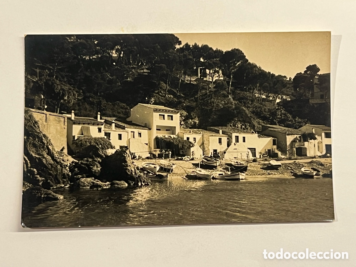 Postales: BAGUR (Girona) Postal fotogr&aacute;fica Sa Riera.. Costa Brava.. Foto Archivo Cuyas (h.1940?) S/C