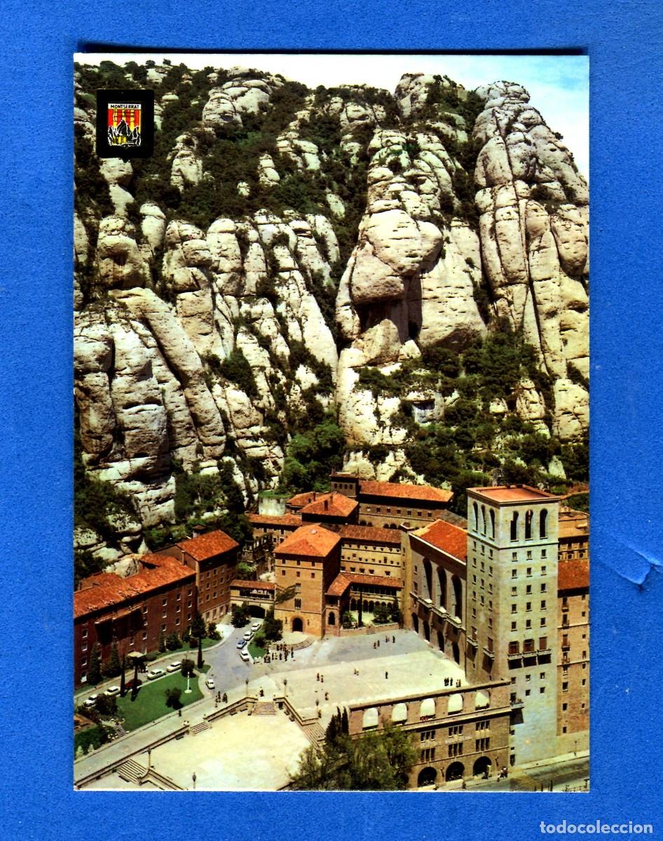 Postales: POSTAL SIN CIRCULAR MONSERRAT 35 BARCELONA EDITA ESCUDO DE ORO