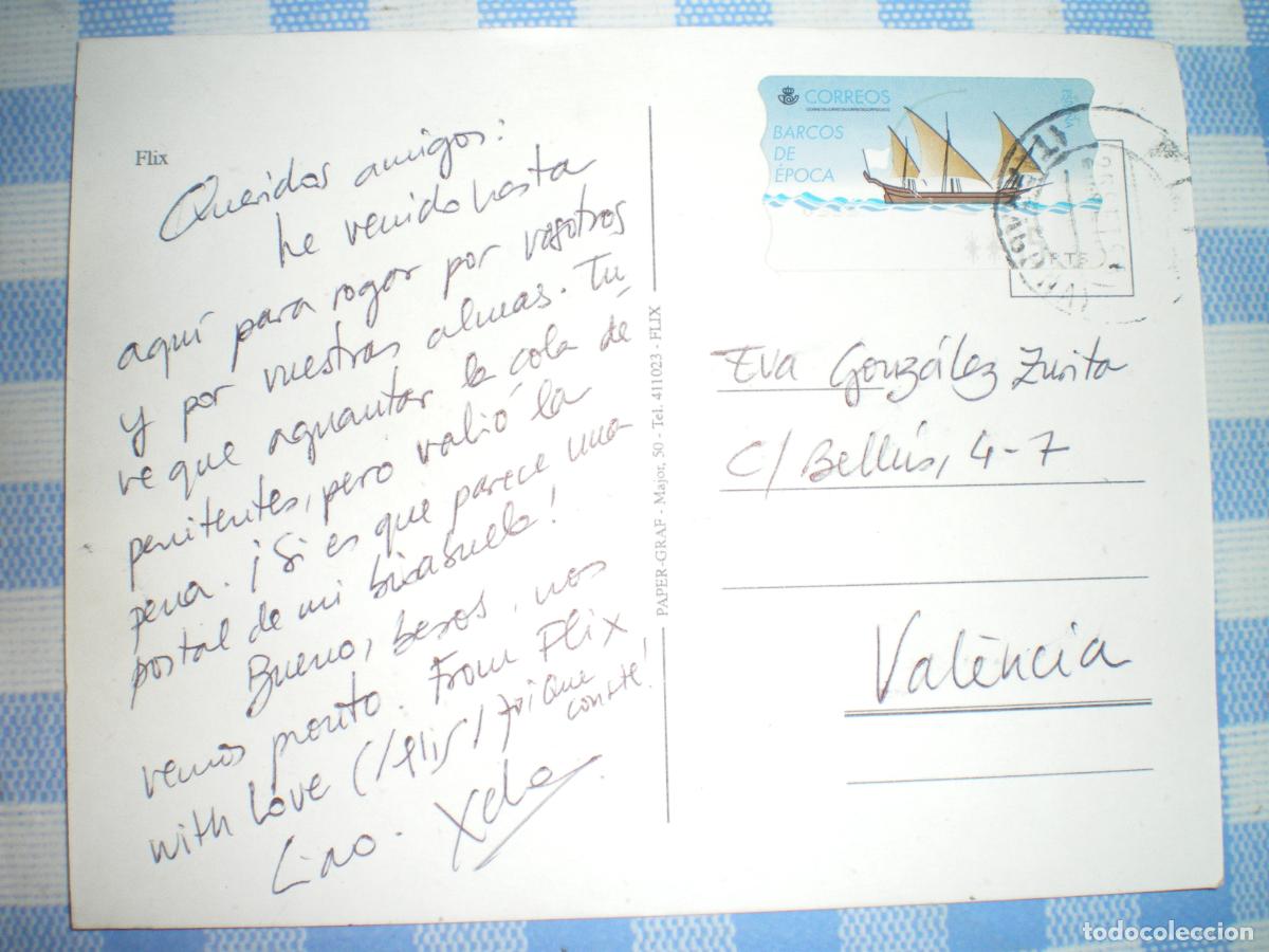 Postales: POSTAL FLIX TARRAGONA - Foto 2