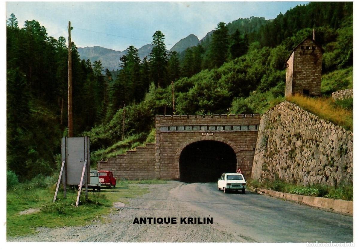 Postales: VALLE DE ARAN / VIELLA / BOCA NORTE DEL TUNEL / EDICION CYP N&ordm; L 3757 / SIN FRANQUEAR