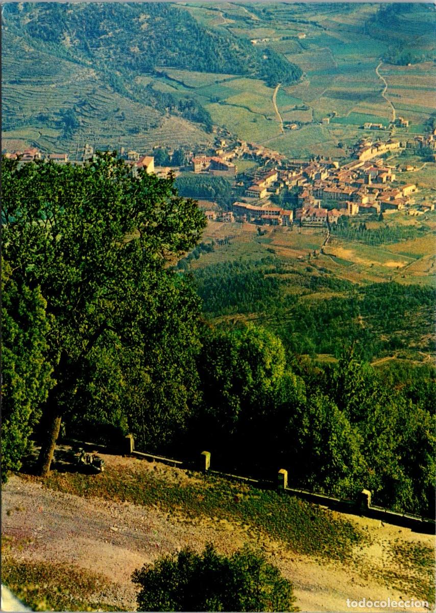 Postales: San Feliu de Pallarols - Vista parcial desde la pla&ccedil;a del Santuari - F.I.T.E.R. - 149x105mm