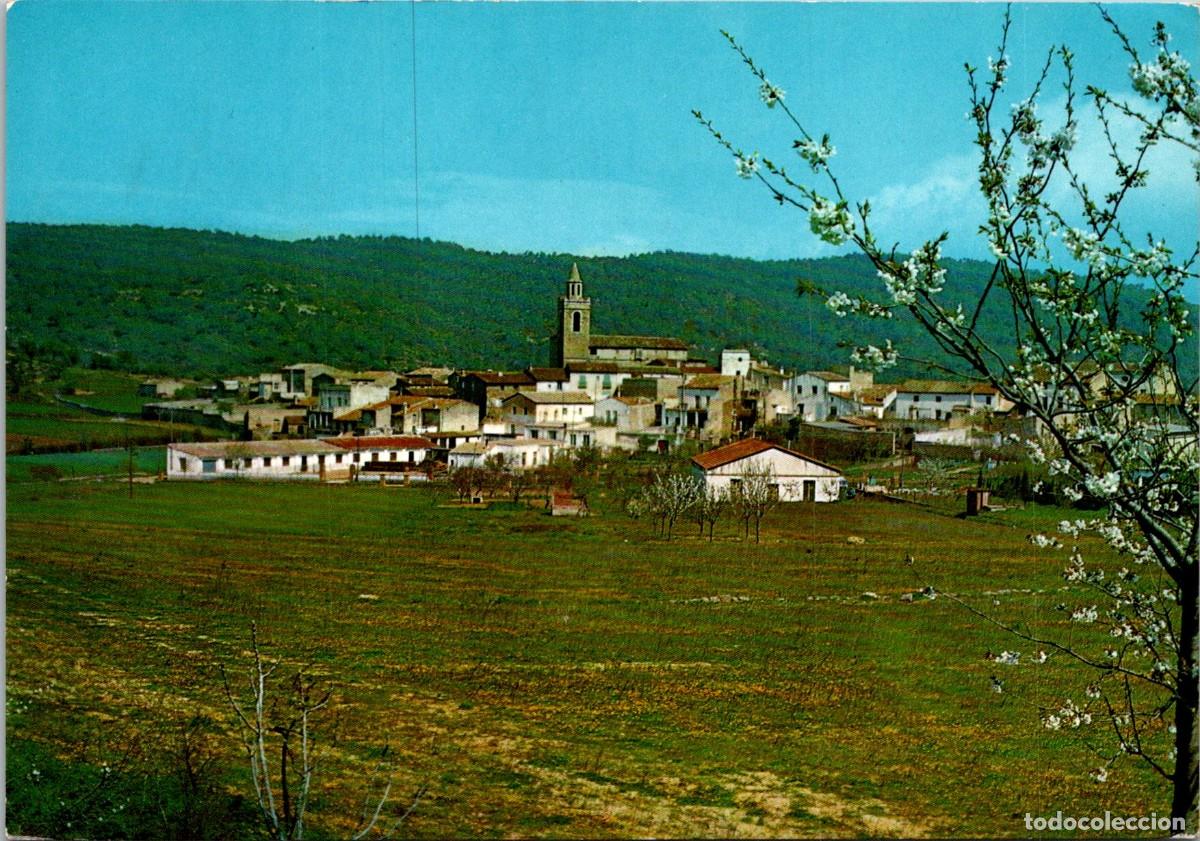 Postales: Darnius - Vista panor&aacute;mica - Ex. Teresa Llosa - 148x103mm - Almendro en flor