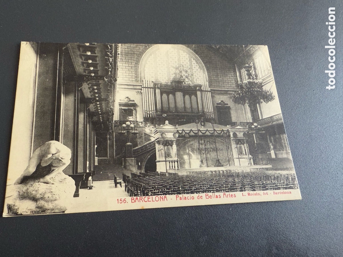 Postales: Postal. BARCELONA. 156-PALACIO DE BELLAS ARTES. ROISIN