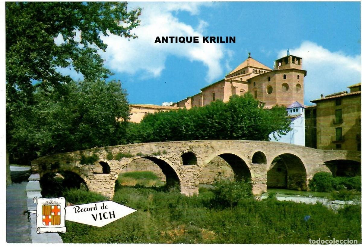 Postales: VICH N&ordm; 504 PUENTE ROMANO Y CATEDRAL / EURO-EDICIONES / SIN FRANQUEAR