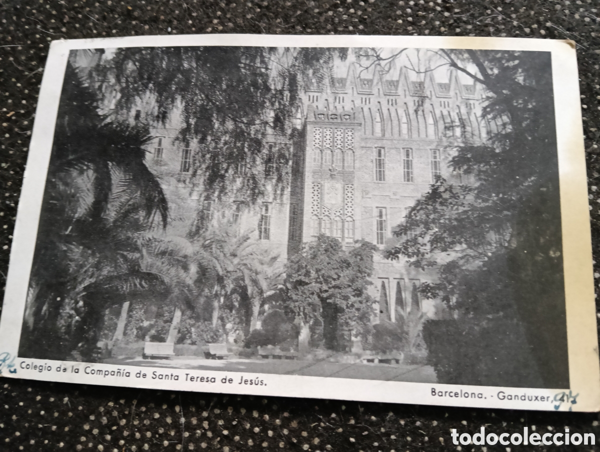 Postales: postal colegio de la compa&ntilde;&iacute;a de santa teresa de jes&uacute;s, Barcelona