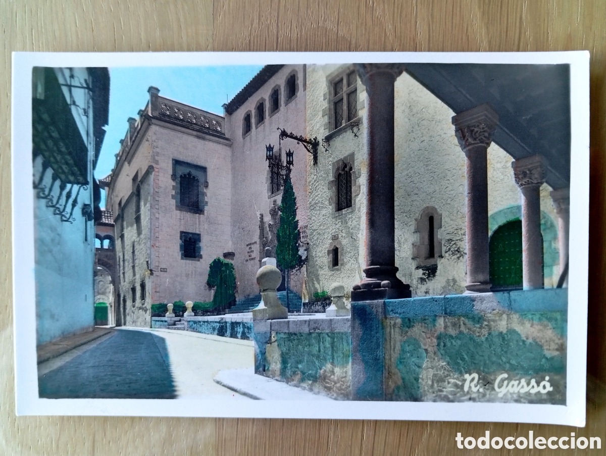 Postales: POSTAL SITGES BARCELONA RINC&Oacute;N DE LA CALMA 97 GASS&Oacute; FOT&Oacute;GRAFO COLOR BARRAG&Aacute;N