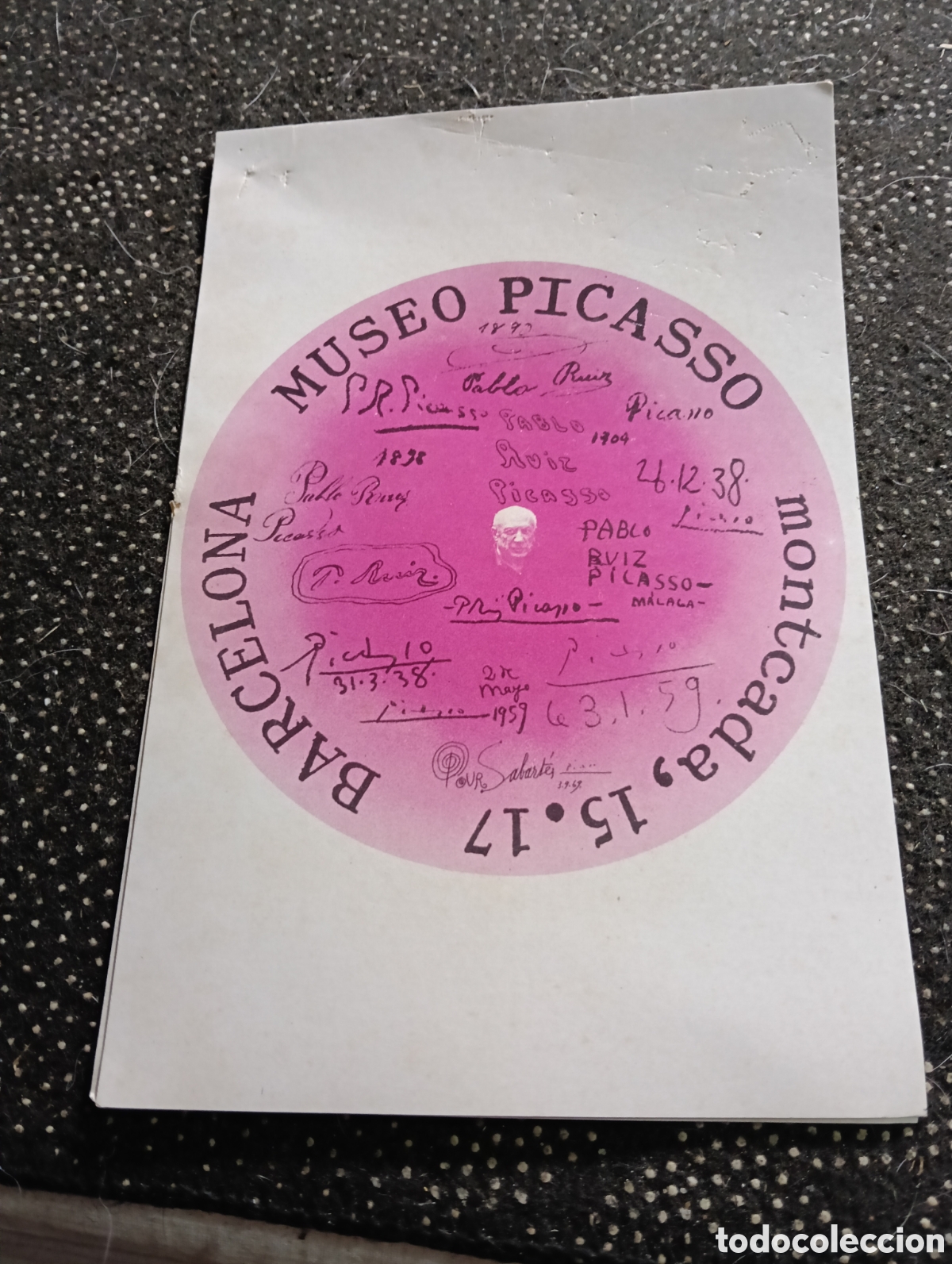 Postales: Postal Museo Picasso - Carrer Montcada 15.17 - Barcelona