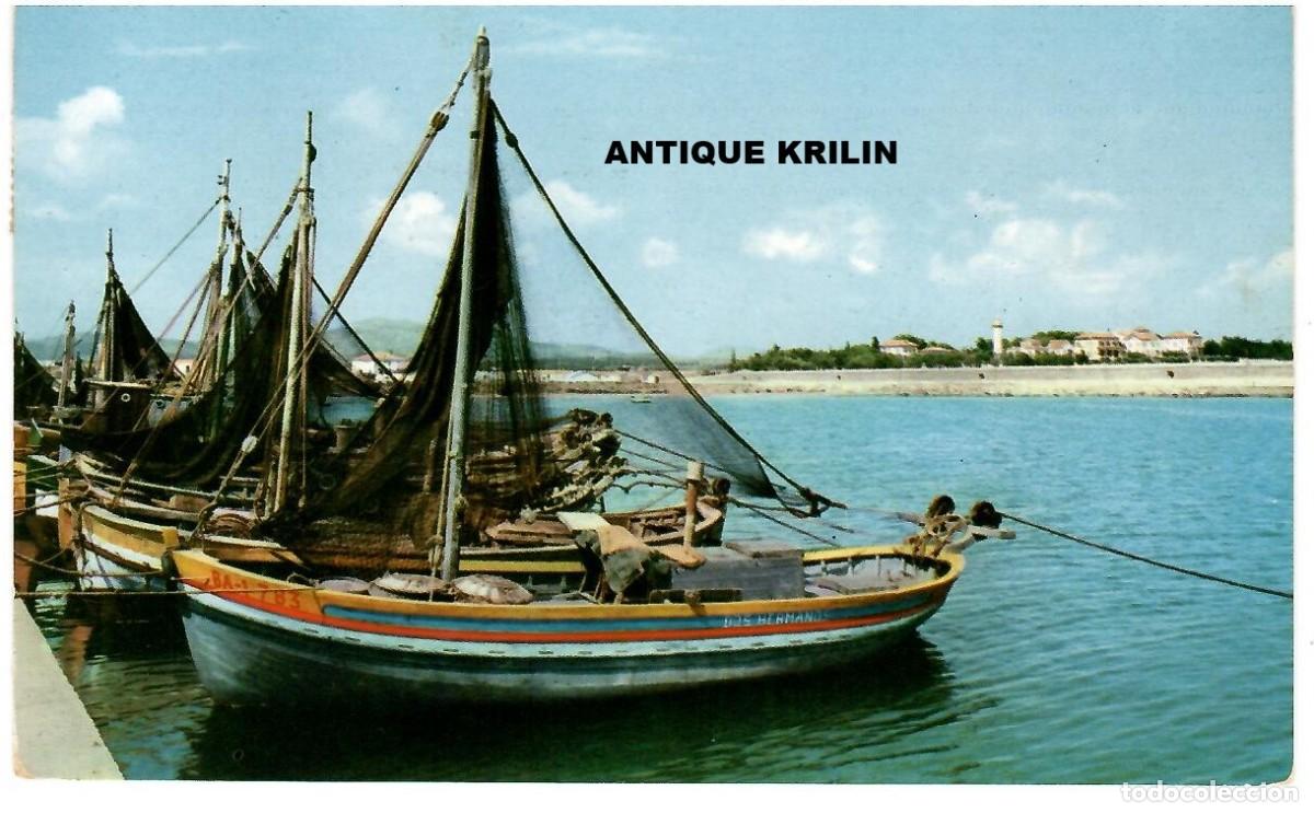 Postales: VILLANUEVA Y GELTR&Uacute; N&ordm; 7 DETALLE DEL PUERTO / ZERKOWITZ / FRANQUEADA