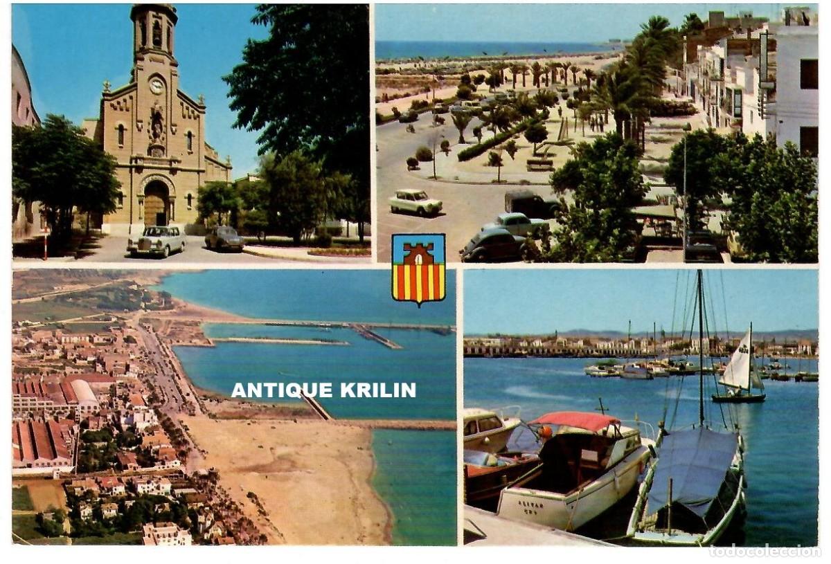 Postales: VILLANUEVA Y GELTRU N&ordm; 343 VARIAS VISTAS / EXCL SALVAT / SIN FRANQUEAR