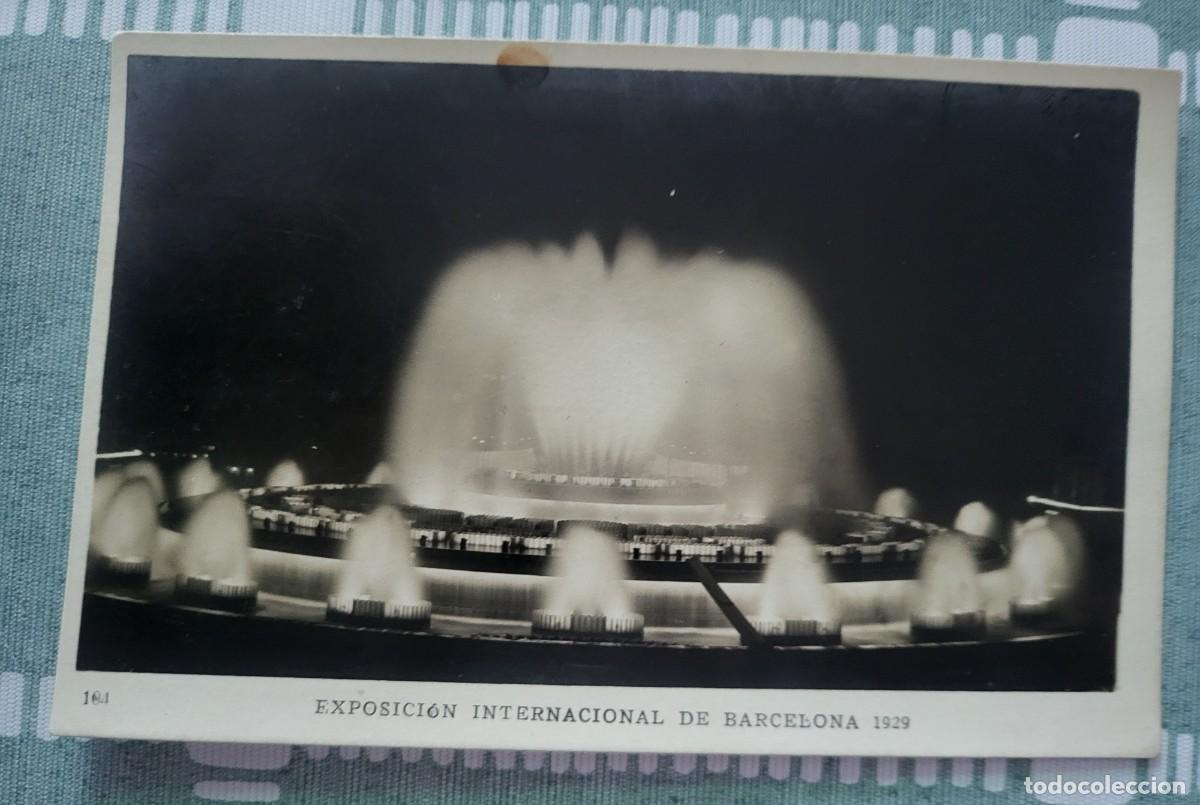 Postales: Barcelona postal Exposici&oacute;n Internacional a&ntilde;o 1929 9 X 13 ctms...