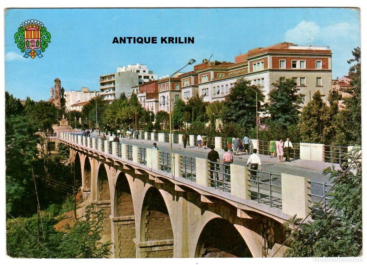 Postales: TARRASA N&ordm; 104 PUENTE DEL PASEO Y MUTUA / EDI. G. GARRABELLA / SIN FRANQUEAR PERO ESCRITA