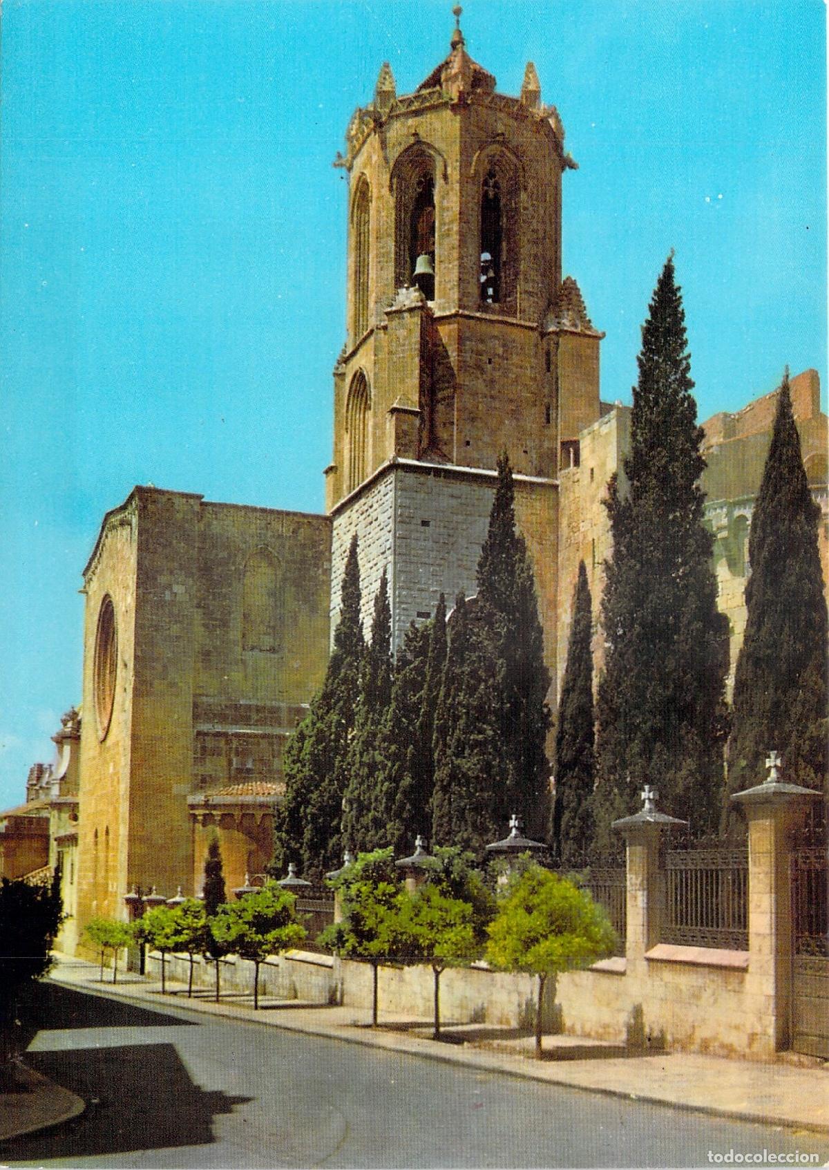 Postales: Postal Catedral de Tarragona Campanario y &Aacute;bside Costa Dorada