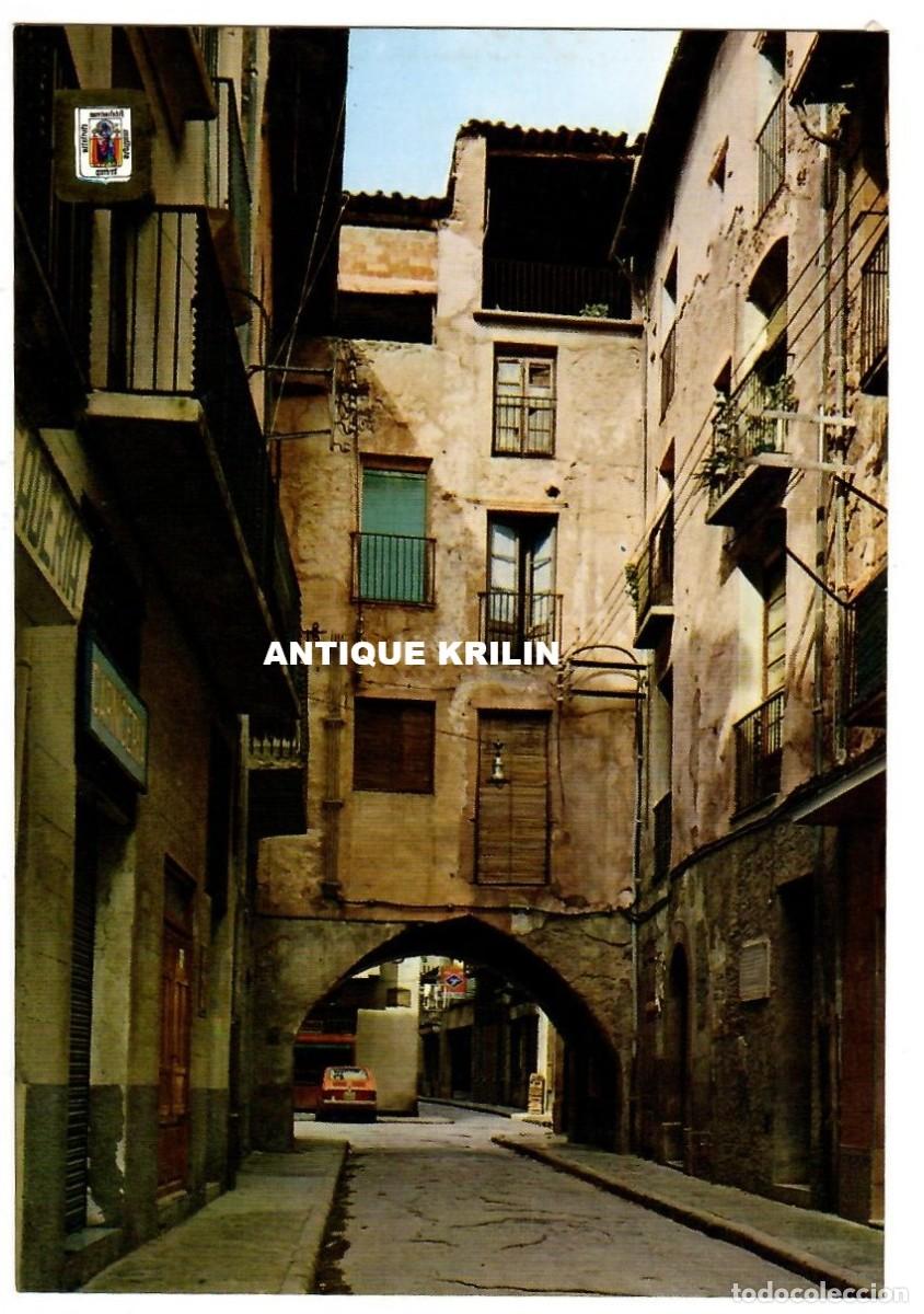 Postales: PIRINEU CATAL&Aacute; N&ordm; 289 EL PALLARS , TREMP CARRER TIPIC / ESCUDO DE ORO / SIN FRANQUEAR