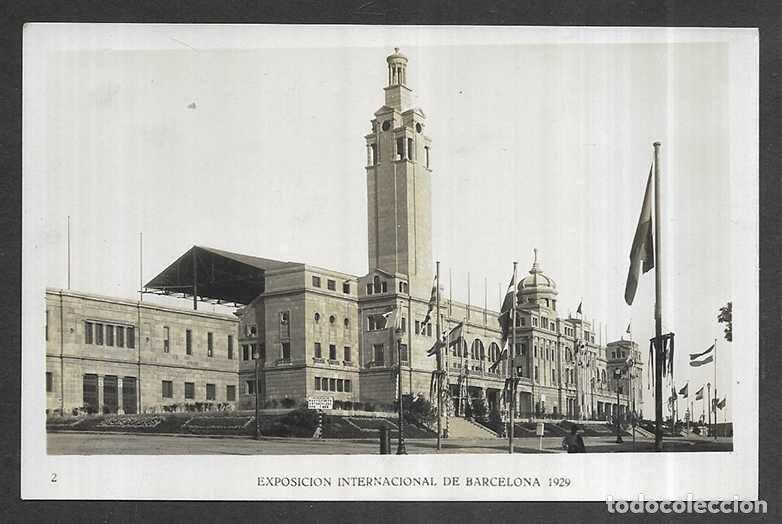 Postales: Postal. Exposici&oacute;n Internacional de Barcelona 1929. n&ordm; 2 Fachada del Estadio