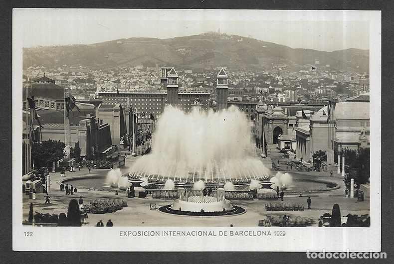 Postales: Postal. Exposici&oacute;n Internacional de Barcelona 1929. n&ordm; 122 Fuente M&aacute;gica
