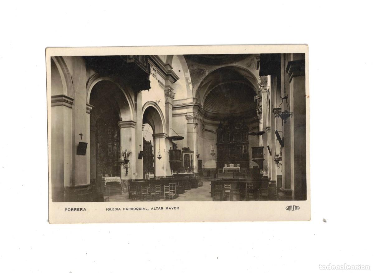 Postales: PORRERA. IGLESIA PARROQUIAL. GUILERA