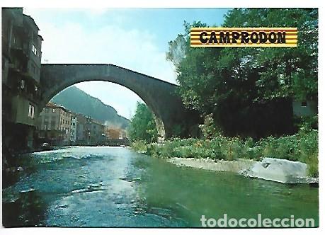 Postales: PONT ROMANIC. RIU TER / ROMAN BRIDGE. TER RIVER.- CAMPRODON / GIRONA