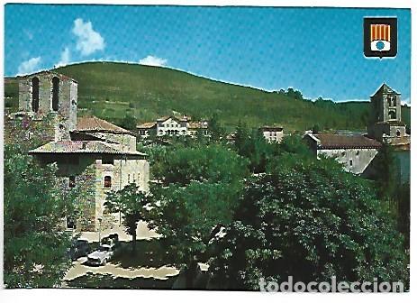 Postales: PLAZA E IGLESIA SANTA MARIA, SAN PEDRO Y HOSPITAL.- CAMPRODON / GIRONA