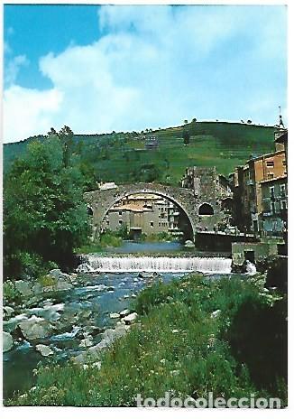 Postales: PONT ROMANIC / ROMANIC BRIDGE.- CAMPRODON / GIRONA