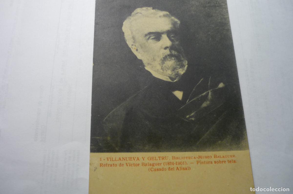 Postales: postal villanueva geltru museo balaguer pintura