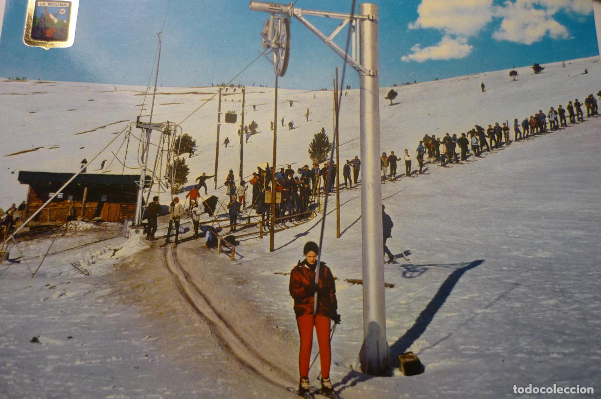 Postales: postal la molina telesilla