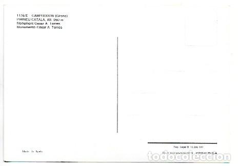 Postales: MONUMENT CESAR A. TORRES.- CAMPRODON - GIRONA - Foto 2