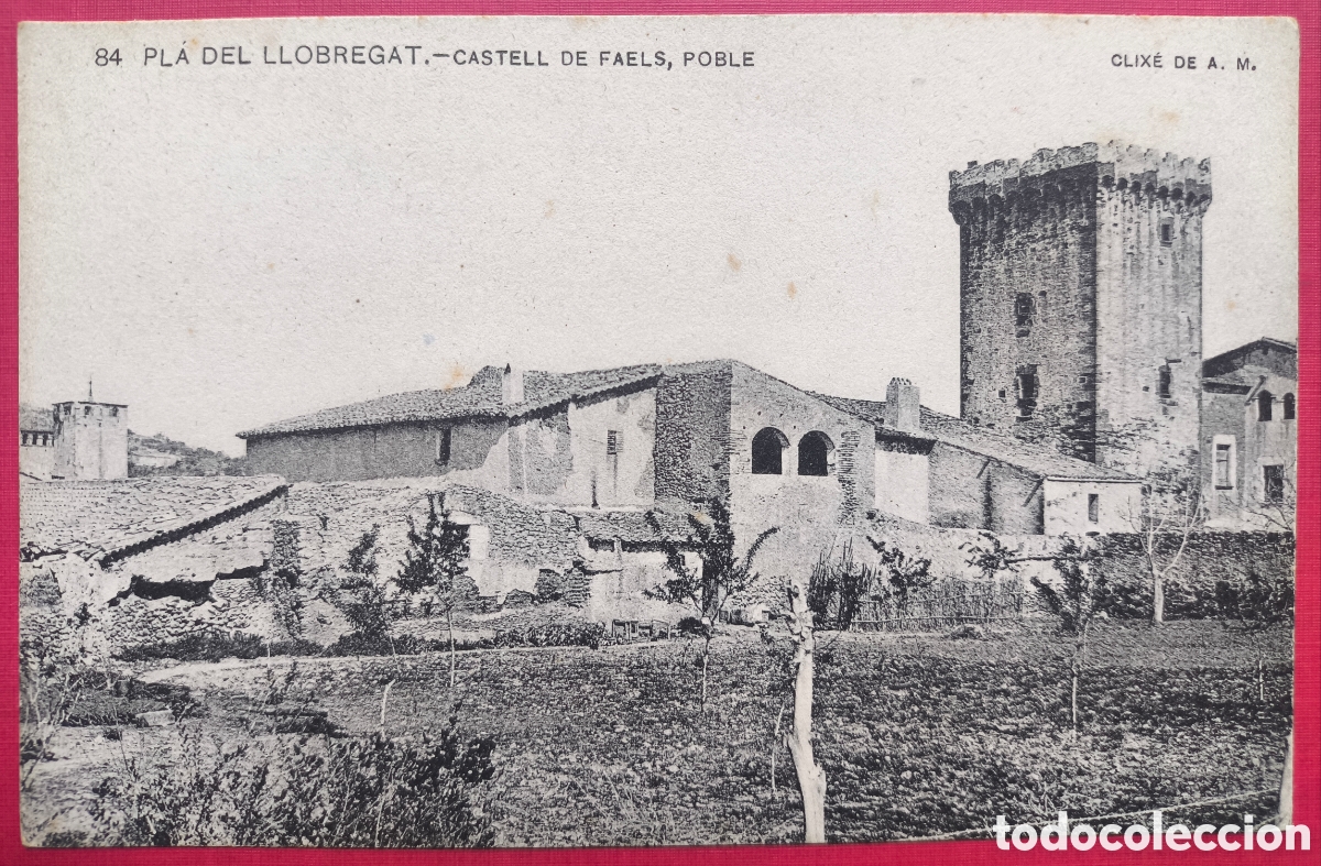 Postales: CASTELLDEFELS TORRE CLIMENT SAVALL POSTAL FOTOTIPIA BAIX LLOBREGAT BARCELONA C. 1910