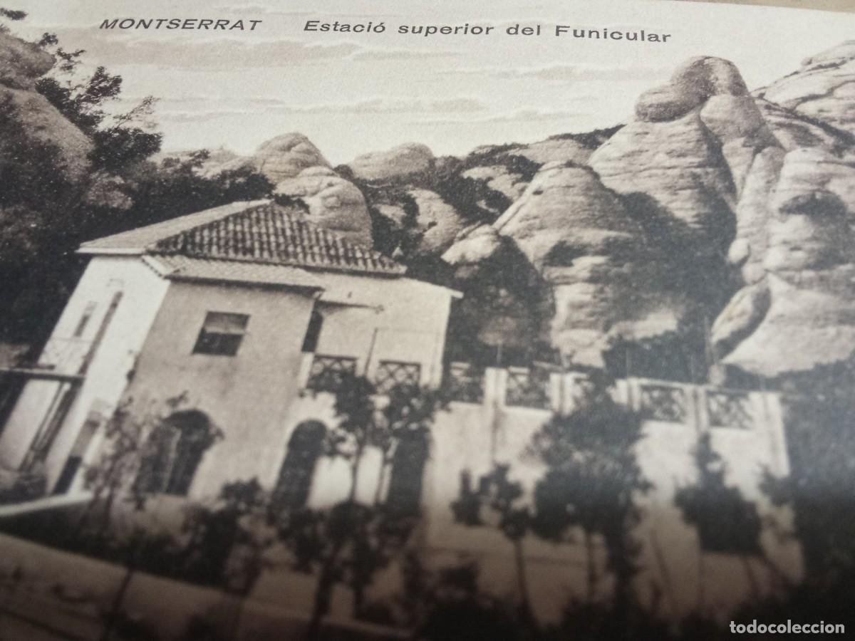 Postales: Montserrat.Estaci&oacute; superior del Funicular. - Foto 2