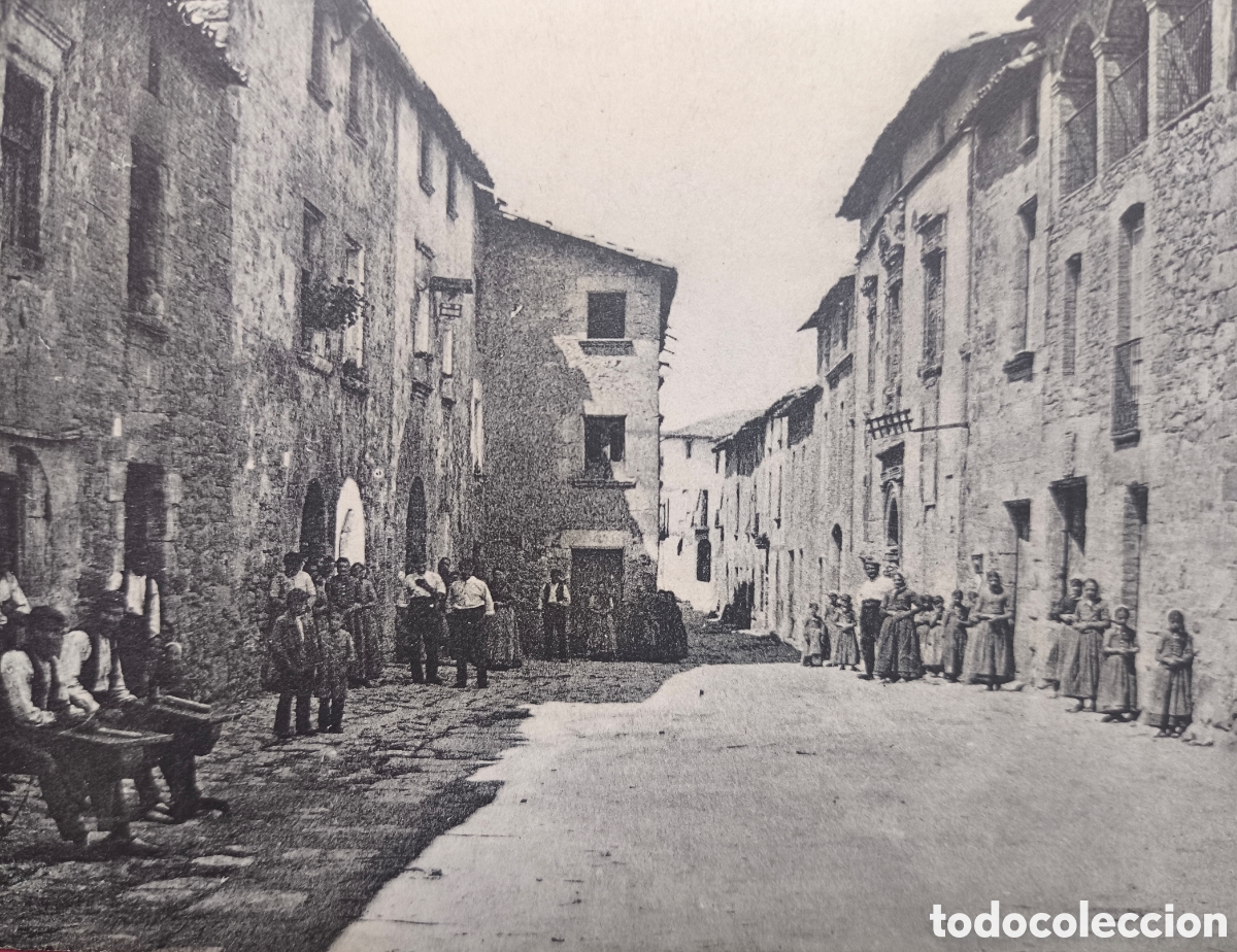 Postales: SANT FELIU SASSERRA PLA&Ccedil;A POSTAL ANIMADA FOTOTIPIA CLIX&Eacute; RIUS LLU&Ccedil;AN&Egrave;S BARCELONA C. 1910