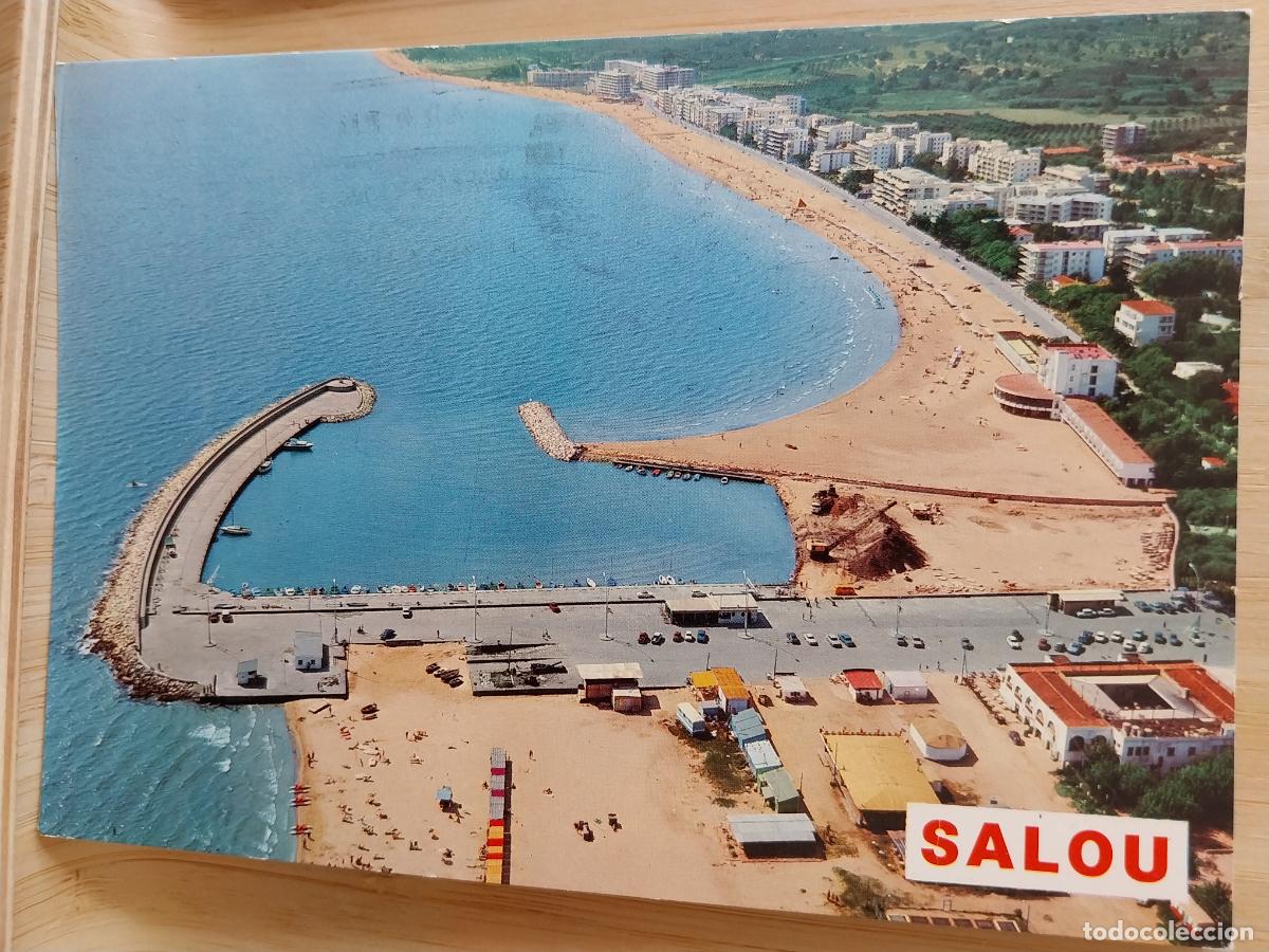 Postales: SALOU TARRAGONA RAYMOND 52 CIRCULADA PLAYA ANIMADA