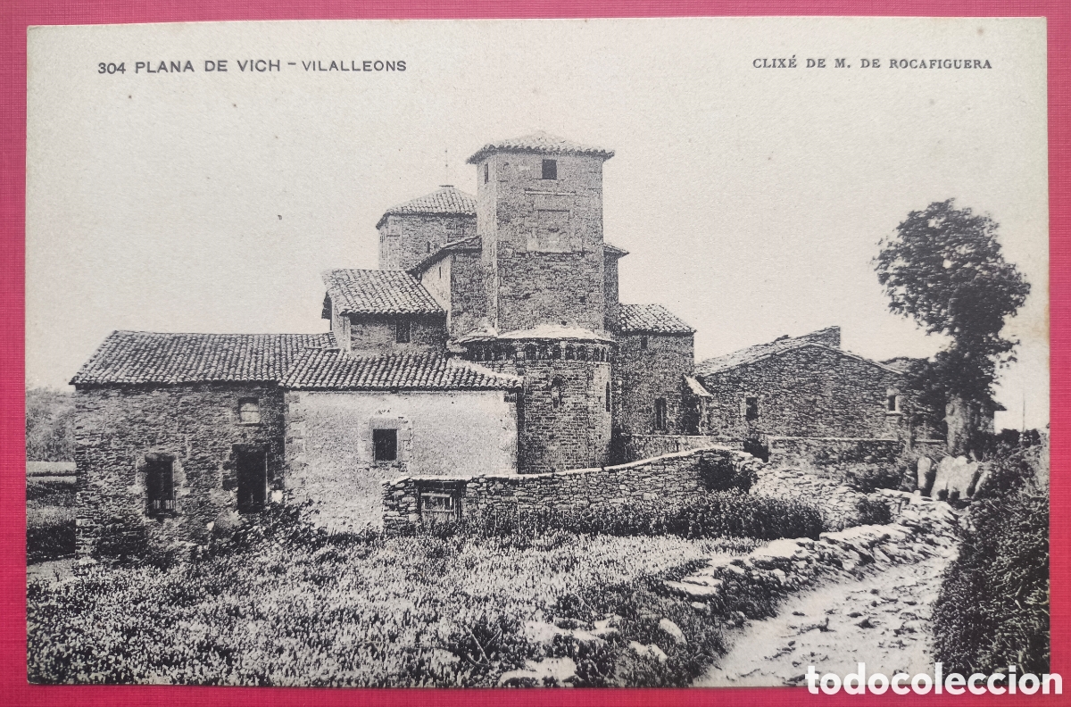 Postales: VILALLEONS POSTAL FOTOTIPIA CLIX&Eacute; ROCAFIGUERA VILATORTA OSONA PLANA DE VIC C. 1910