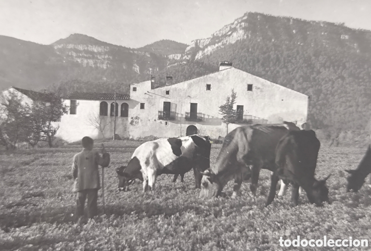 Postales: AIGUAFREDA CAN OLLER POSTAL FOTOGR&Aacute;FICA C. 1955