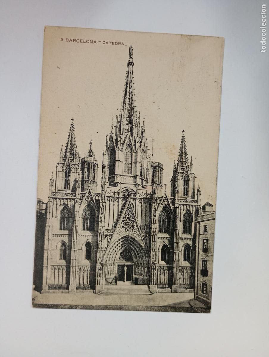 Postcards: POSTAL DE BARCELONA. CATEDRAL. TDKP27Z3
