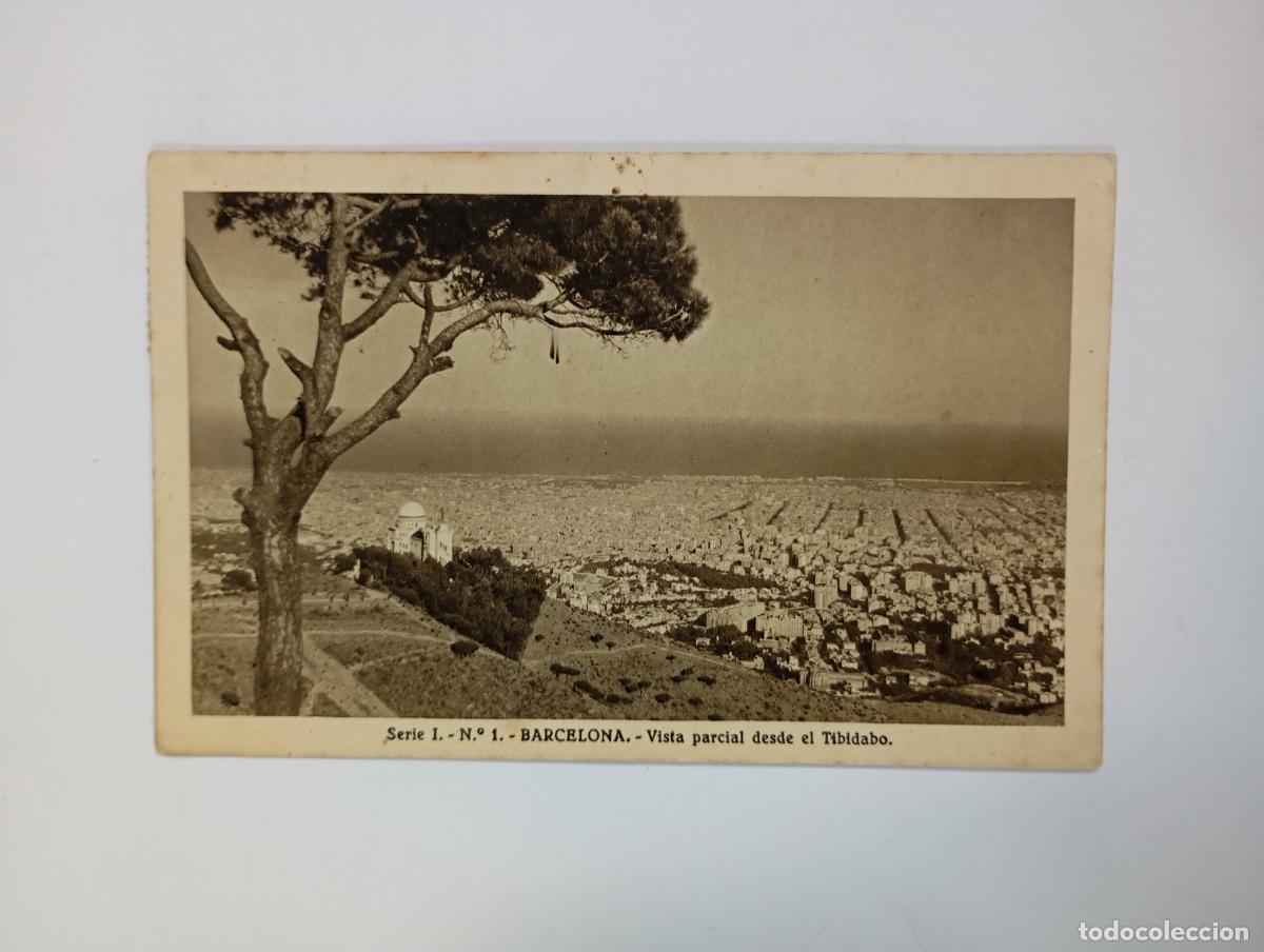 Postcards: POSTAL DE BARCELONA DESDE EL TIBIDABO. TDKP27Z3