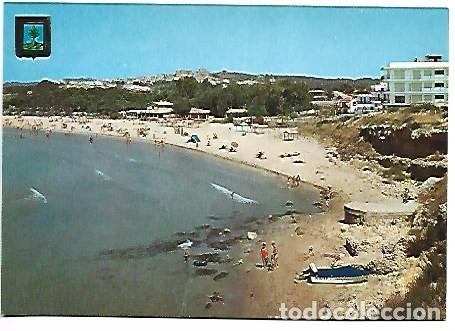 Postales: VISTA DE LA PLAYA Y PUEBLO AL FONDO.- ALTAFULLA / TARRAGONA