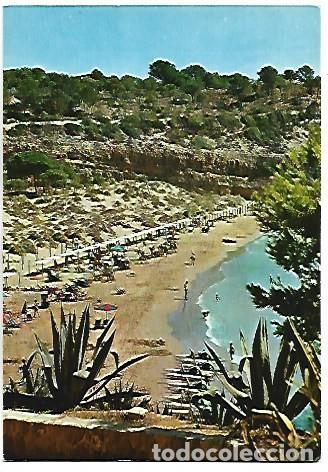 Postales: PLAYA DE LAZARETO / LAZARETO BEACH.- SALOU - TARRAGONA