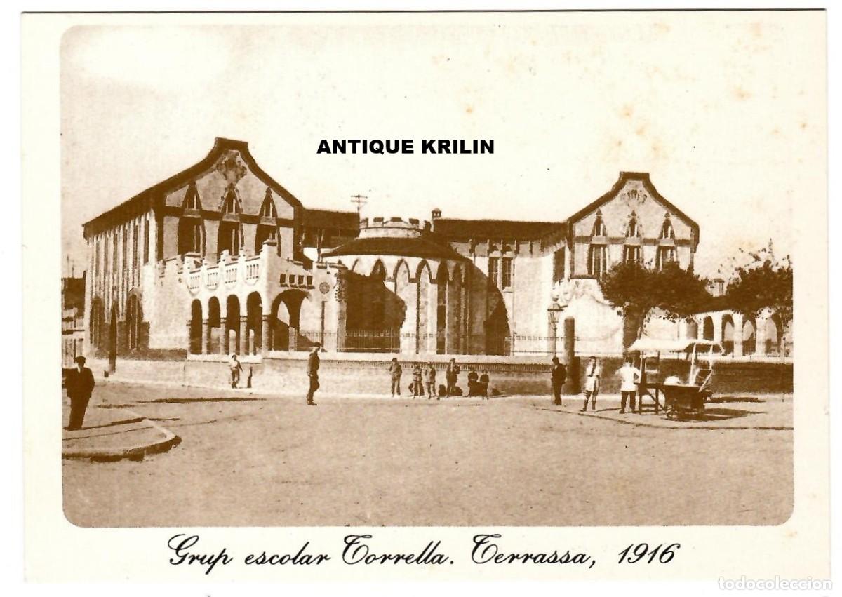 Postales: TERRASAN&ordm; 11 GRUP ESCOLAR TORROELLA / EDI. FUNDACIO TORRE DEL PALAU / SIN FRANQUEAR