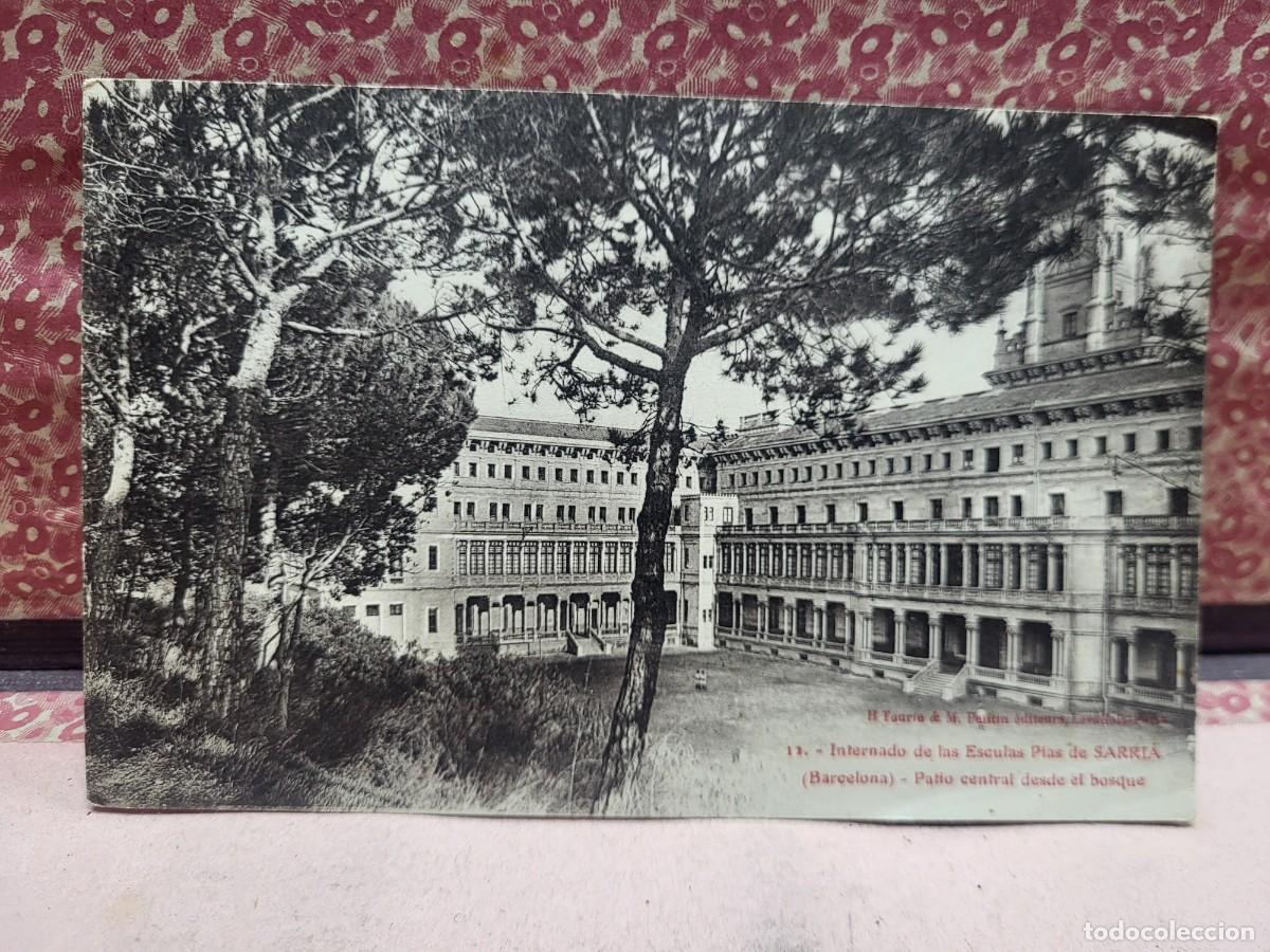 Postales: ANTIGUA POSTAL COLEGIO INTERNADO ESCUELAS PIAS SARRIA BARCELONA 12