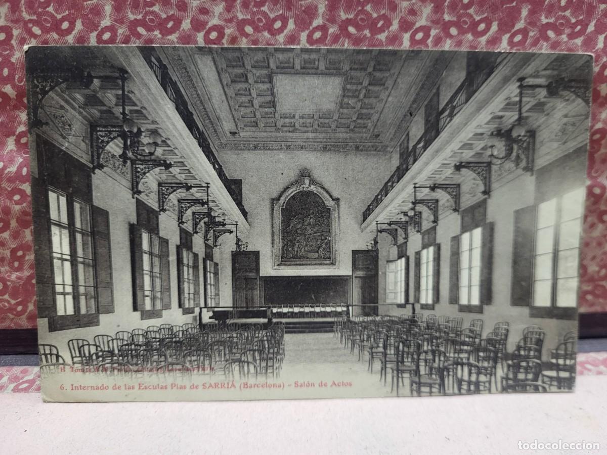 Postales: ANTIGUA POSTAL COLEGIO ESCUELAS PIAS DE SARRIA BARCELONA 6