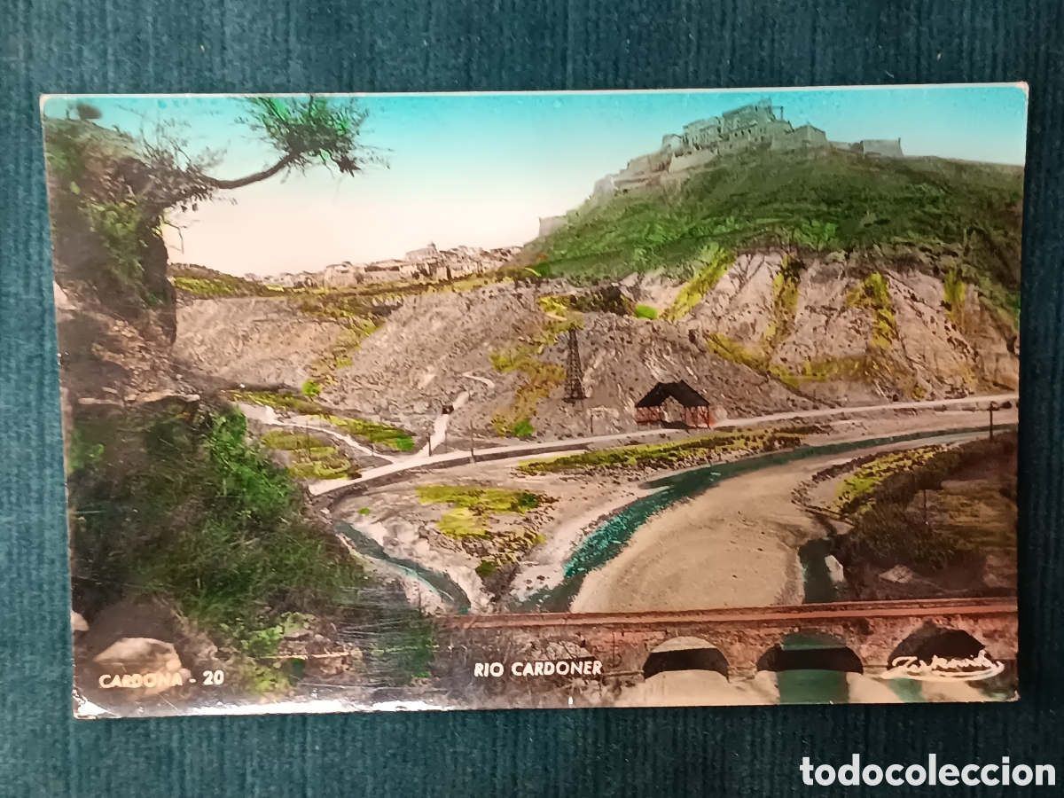 Postales: CARDONA 20. RIO CARDONER