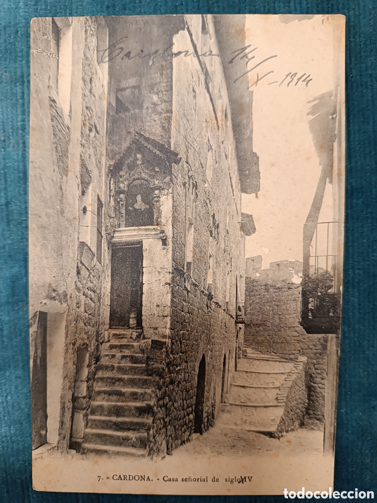 Postales: 7 CARDONA. Casa se&ntilde;orial de siglo XIV