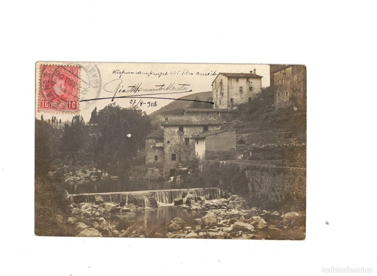 Postales: OLOT. LA CANYA 1908. FOTOGR&Aacute;FICA